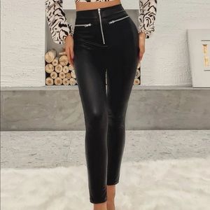 PU Leather Pants